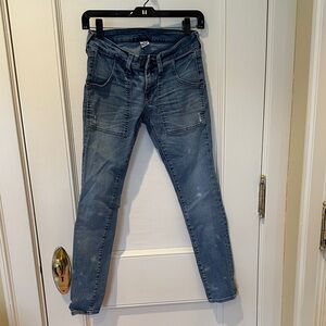 NSF Women's Large Pocket Skinny Blue Jeans SZ 26